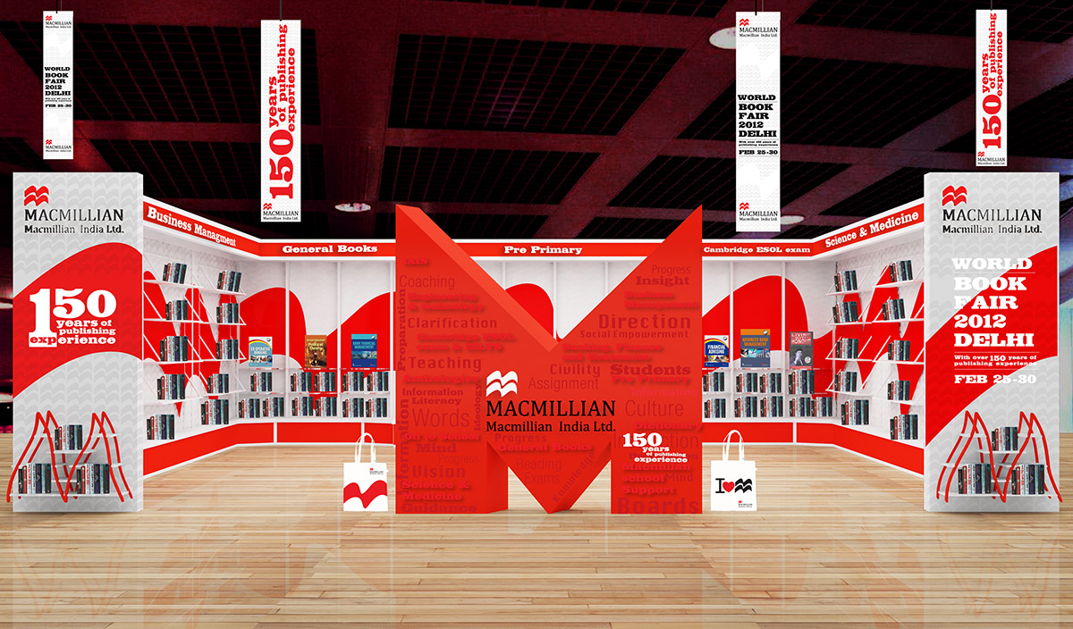 Macmillian  - 3d stall design